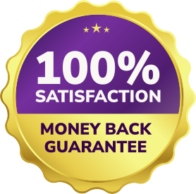 100% Satisfaction or Your Money Back 60-Day Guarantee